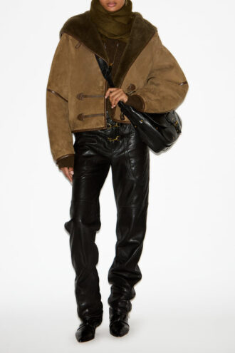 Amiel Short Shearling Coat Amiel Short Shearling Coat