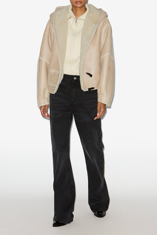Amiel Short Shearling Coat Amiel Short Shearling Coat