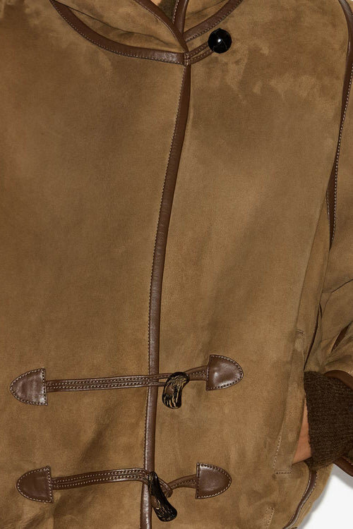 Amiel Short Shearling Coat Amiel Short Shearling Coat