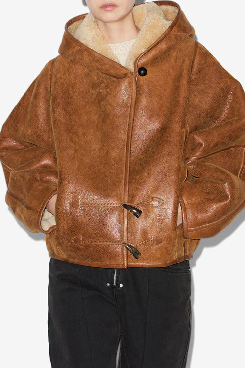 Amiel Short Shearling Coat Amiel Short Shearling Coat