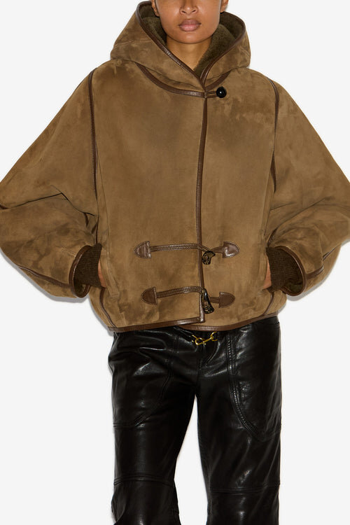 Amiel Short Shearling Coat Amiel Short Shearling Coat