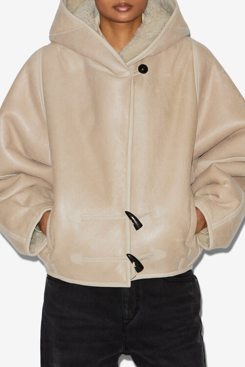Amiel Short Shearling Coat Amiel Short Shearling Coat