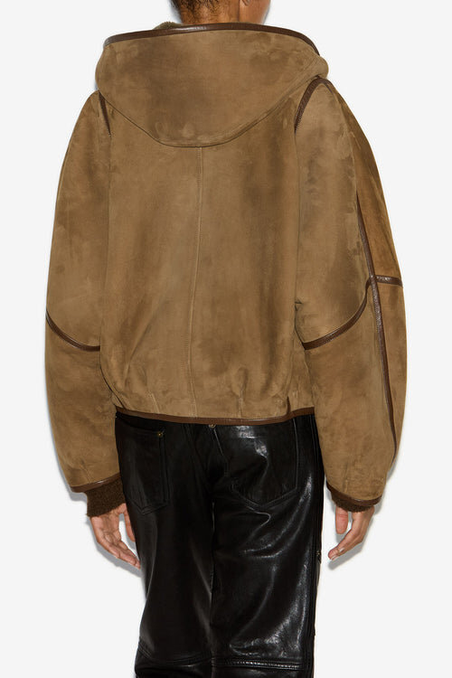Amiel Short Shearling Coat Amiel Short Shearling Coat