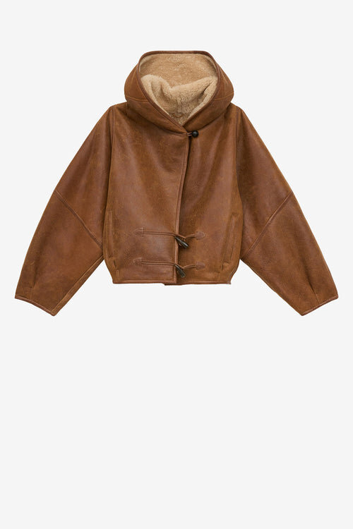 Amiel Short Shearling Coat Amiel Short Shearling Coat