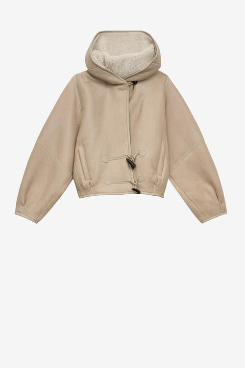 Amiel Short Shearling Coat Amiel Short Shearling Coat