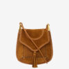 Anahi Braided Suede Leather Shoulder Bag Anahi Braided Suede Leather Shoulder Bag