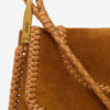 Anahi Braided Suede Leather Shoulder Bag Anahi Braided Suede Leather Shoulder Bag