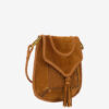 Anahi Braided Suede Leather Shoulder Bag Anahi Braided Suede Leather Shoulder Bag