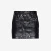 Anais Short Leather Style Skirt