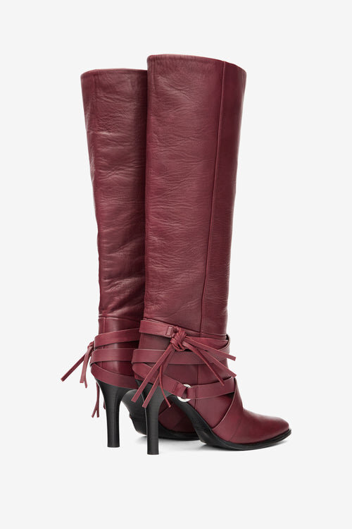 Analui Supple Leather Boots Analui Supple Leather Boots