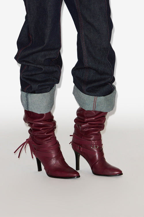 Analui Supple Leather Boots Analui Supple Leather Boots