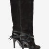 Analui Supple Suede Leather Boots Analui Supple Suede Leather Boots