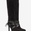 Analui Supple Suede Leather Boots Analui Supple Suede Leather Boots