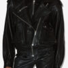 Aneli Lambskin Leather Jacket with Pockets Aneli Lambskin Leather Jacket with Pockets