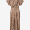 Ansley Long Floral Silk Jacquard Dress Ansley Long Floral Silk Jacquard Dress