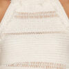 Araliane Open Back Macramé Knit Sweater Araliane Open Back Macramé Knit Sweater