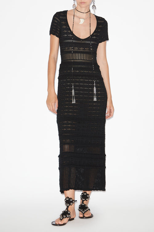Aurore Long Openwork Knit Dress Aurore Long Openwork Knit Dress