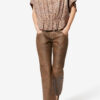 Azalea Floral Silk Jacquard Top Azalea Floral Silk Jacquard Top