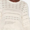 Azelia Loose-Fitting Openwork Knit Sweater Azelia Loose-Fitting Openwork Knit Sweater