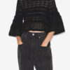 Azelia Loose-Fitting Openwork Knit Sweater Azelia Loose-Fitting Openwork Knit Sweater