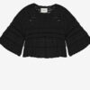 Azelia Loose-Fitting Openwork Knit Sweater Azelia Loose-Fitting Openwork Knit Sweater