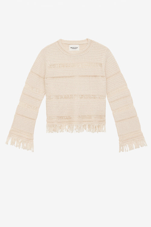 Azilis Macramé Knit Sweater Azilis Macramé Knit Sweater