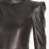 Baiola Metallic Long Sleeve Top