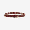 Bali Interwoven Leather and Metal Belt