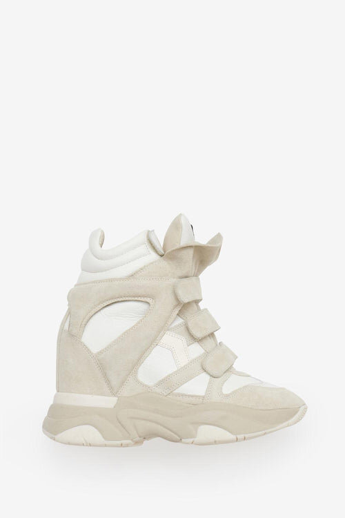 Balskee High-Top Leather Wedge Sneakers Balskee High-Top Leather Wedge Sneakers