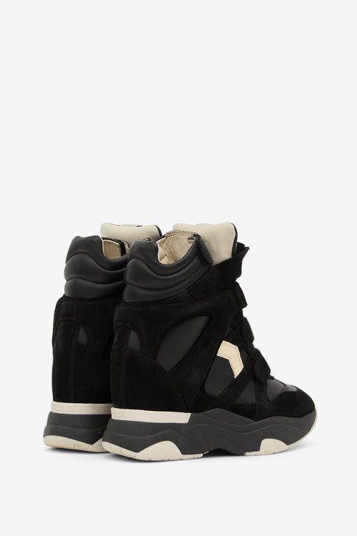 Balskee High-Top Leather Wedge Sneakers Balskee High-Top Leather Wedge Sneakers