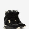 Balskee High-Top Leather Wedge Sneakers Balskee High-Top Leather Wedge Sneakers