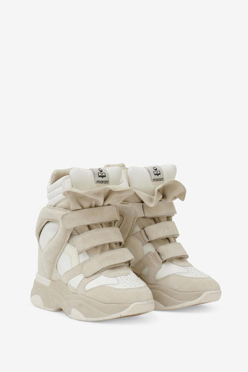 Balskee High-Top Leather Wedge Sneakers Balskee High-Top Leather Wedge Sneakers