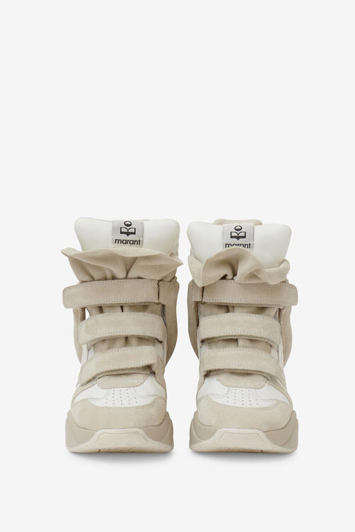 Balskee High-Top Leather Wedge Sneakers Balskee High-Top Leather Wedge Sneakers