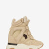 Balskee High-Top Wedge Suede Leather Sneakers Balskee High-Top Wedge Suede Leather Sneakers