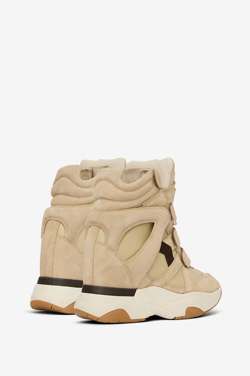 Balskee High-Top Wedge Suede Leather Sneakers Balskee High-Top Wedge Suede Leather Sneakers