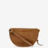 Banana Bag Skano in Cognac Suede Calf Leather Banana Bag Skano in Cognac Suede Calf Leather