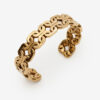 Be Happy Elaborate Cuff Bracelet