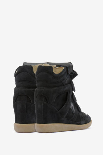 Bekett Leather Wedge Sneakers