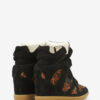 Bekett Leather Wedge Sneakers Bekett Leather Wedge Sneakers