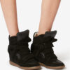 Bekett Leather Wedge Sneakers Bekett Leather Wedge Sneakers