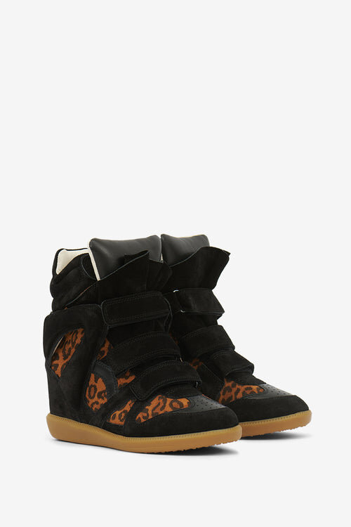 Bekett Leather Wedge Sneakers Bekett Leather Wedge Sneakers