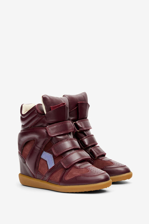 Bekett Leather Wedge Sneakers Bekett Leather Wedge Sneakers