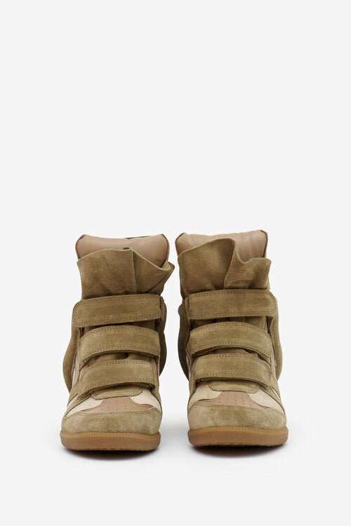 Bekett Leather Wedge Sneakers Bekett Leather Wedge Sneakers