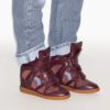 Bekett Leather Wedge Sneakers Bekett Leather Wedge Sneakers