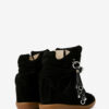 Bekett Studded Leather Wedge Sneakers Bekett Studded Leather Wedge Sneakers