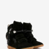 Bekett Studded Leather Wedge Sneakers Bekett Studded Leather Wedge Sneakers