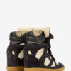 Bekett Suede Calfskin Leather Wedge Sneakers Bekett Suede Calfskin Leather Wedge Sneakers