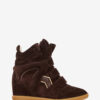 Bekett Suede Leather Wedge Sneakers Bekett Suede Leather Wedge Sneakers