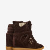 Bekett Suede Leather Wedge Sneakers Bekett Suede Leather Wedge Sneakers