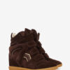 Bekett Suede Leather Wedge Sneakers Bekett Suede Leather Wedge Sneakers